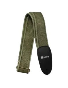 Correa Basso para guitarra y bajo verde EX02
