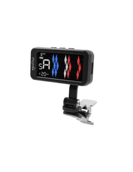 Afinador Recargable de Pinza Cherub WST905Li para Guitarra, Bajo y Ukelele