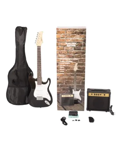 Pack Guitarra Eléctrica Daytona ST Negra | Guitarras Villaverde
