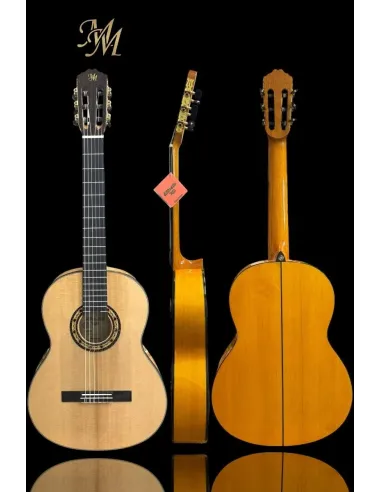 Guitarra Flamenca Modesto Malla Manuela Natural (Tapa Maciza) Yotoko