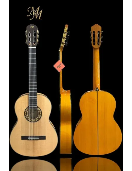 Guitarra Flamenca Modesto Malla Manuela Natural (Tapa Maciza) Yotoko