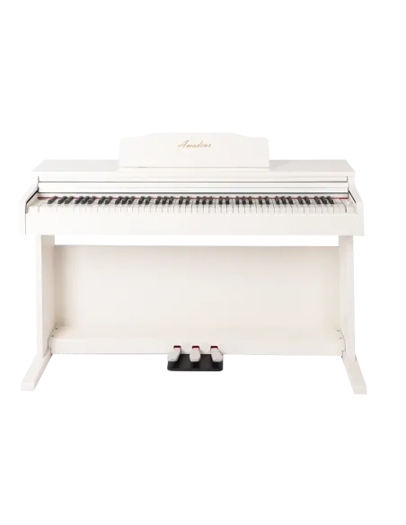 Piano Digital Amadeus PA‑20 Blanco | 88 Teclas Hammer · Envío Gratis