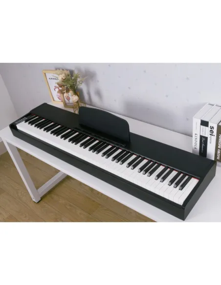 Teclado Isaki TC‑886 · 88 Teclas Acción Martillo + Pedal Incluido