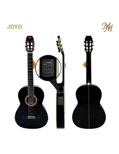 Guitarra Flamenca Chata Joyo Negra Electroacústica | Previo Joyo