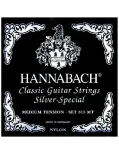 Juego Hannabach Negra Clásica 815-MT
