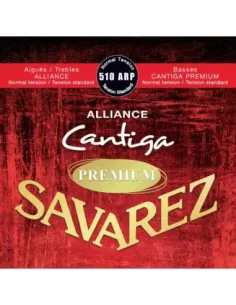 Juego Savarez Alliance Cantiga Premium Roja Clasica 510-ARP