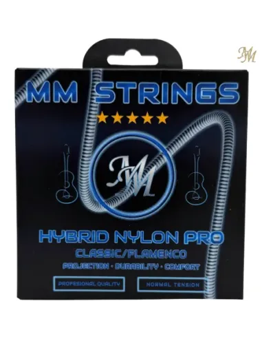 Cuerdas MM Strings Hybrid Nylon Pro para guitarra clásica y flamenca