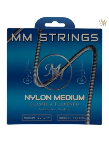 Cuerdas MM Strings Nylon Medium para guitarra clásica y flamenca