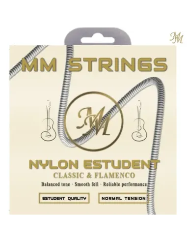 Cuerdas MM Strings Nylon Student para guitarra clásica y flamenca