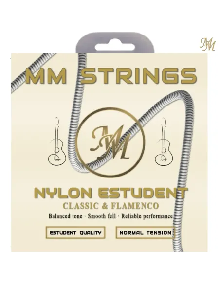 Cuerdas MM Strings Nylon Student para guitarra clásica y flamenca