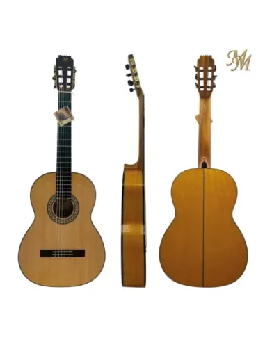 Guitarra flamenca Modesto Malla Chata Natural con previo Joyo