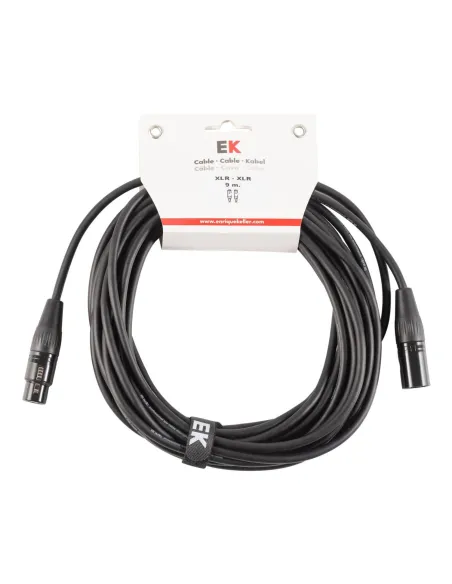 Cable XLR Neutrik 9 m EK Audio NXX0019