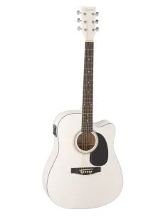 Daytona A411CE blanca acústica electrificada
