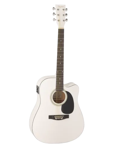 Daytona A411CE blanca acústica electrificada