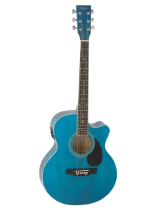 Guitarra acústica Daytona A401CE azul | Sevilla