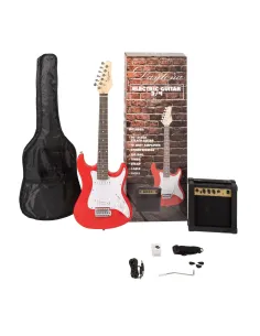 Pack guitarra eléctrica Daytona ST 3/4 rojo