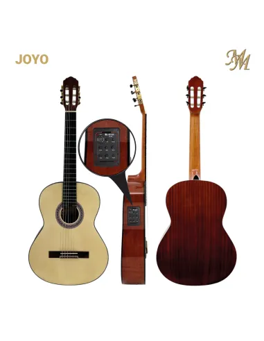 Guitarra clásica Modesto Malla Alma con previo Joyo