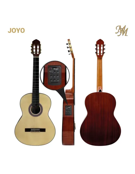 Guitarra clásica Modesto Malla Alma con previo Joyo